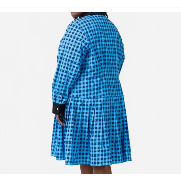 NWT De Loreta Check Prep Midi Dress Size Large - Picture 4 of 11